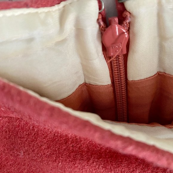 J. Crew Red Pencil Skirt - Picture 4 of 5